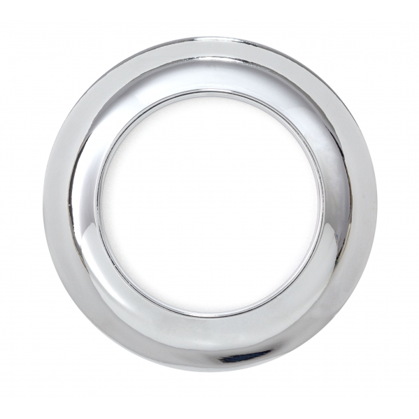 Downlight LED Trevor cromado de 9W para empotrar — Fabrilamp, iluminación interior, blanco cálido, modelo 095070920