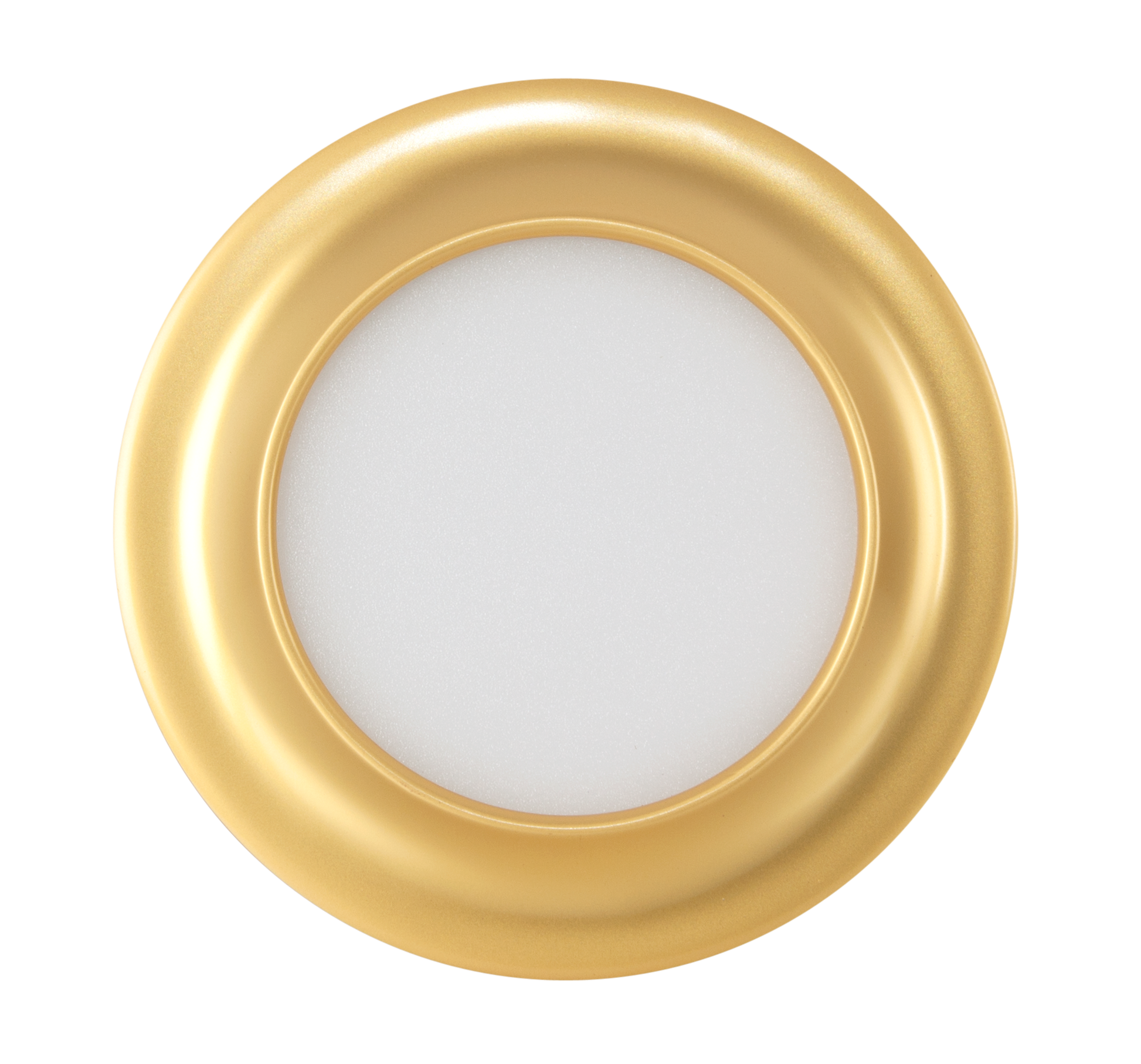 Downlight LED Trevor Oro 9W 720lm, empotrado, Fabrilamp, modelo 095070929 – iluminación interior en blanco cálido