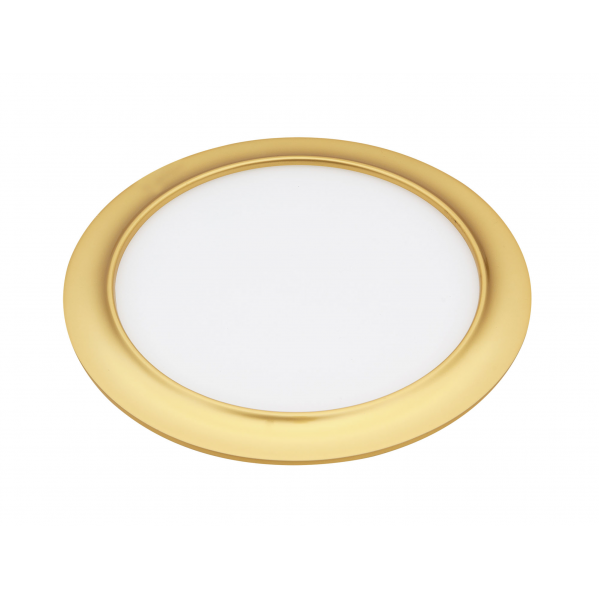 Downlight LED Trevor Oro 15W, empotrable de Fabrilamp para iluminación de interiores, código 095091529