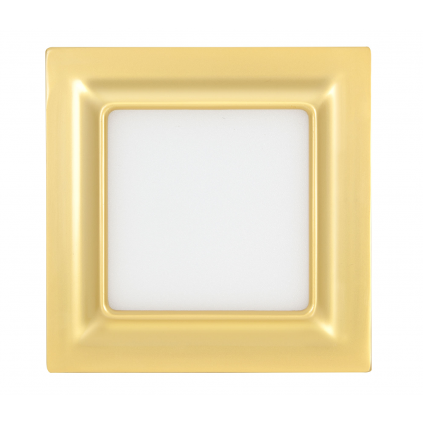 Downlight empotrable 9W Ventura Oro – LED de interior, blanco cálido, acabado dorado, Fabrilamp 095170929