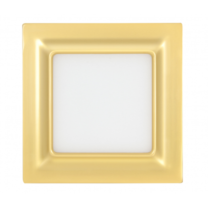 Downlight empotrable 9W Ventura Oro – LED de interior, blanco cálido, acabado dorado, Fabrilamp 095170929