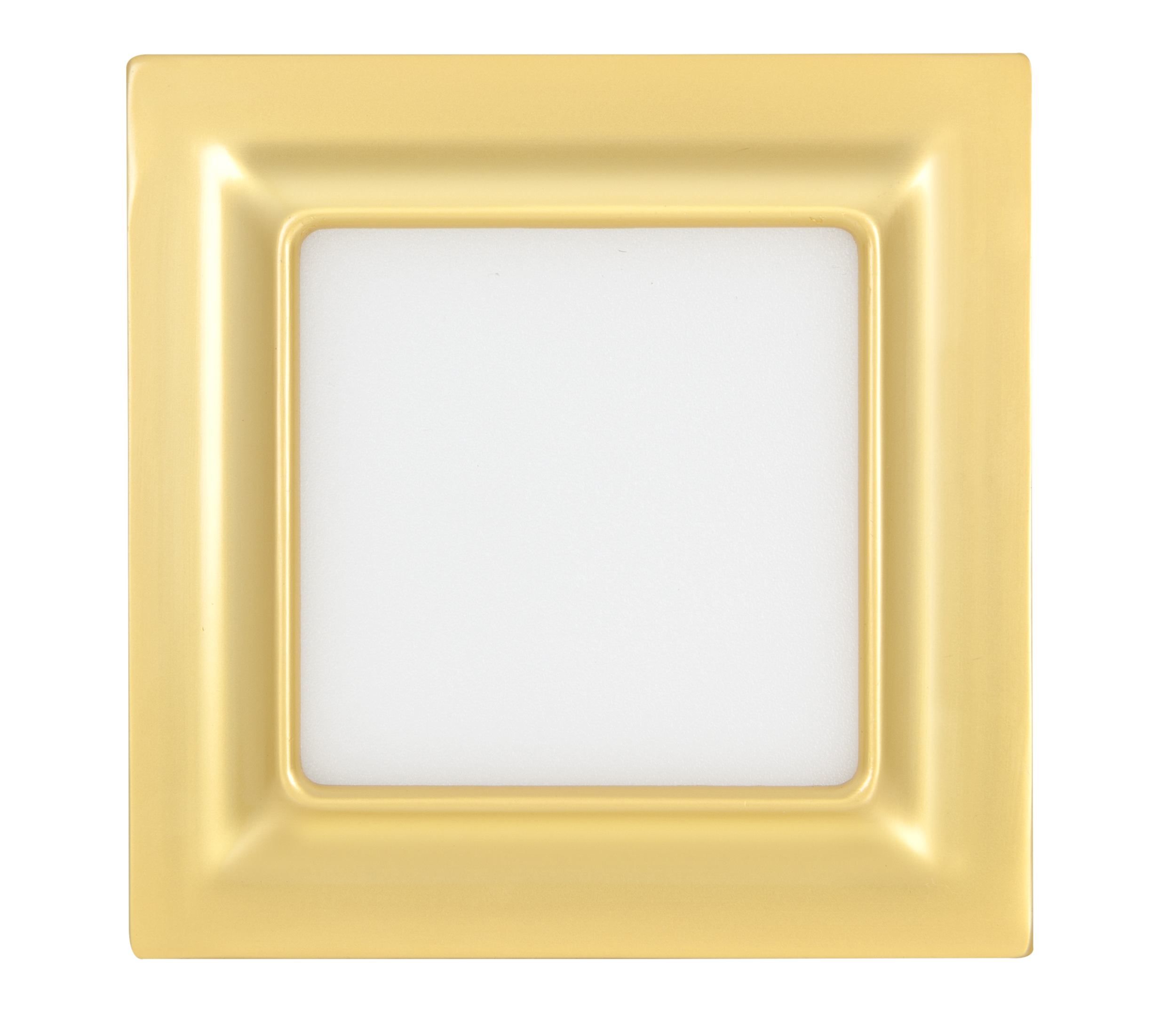 Downlight empotrable 9W Ventura Oro de Fabrilamp, iluminación LED para interior con acabado dorado y luz blanca cálida, modelo 095170929