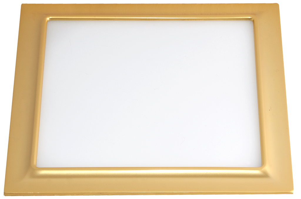 Downlight LED Ventura Oro 16W 1280lm, empotrable, color oro, blanco cálido, Fabrilamp, interior doméstico, modelo 095171629