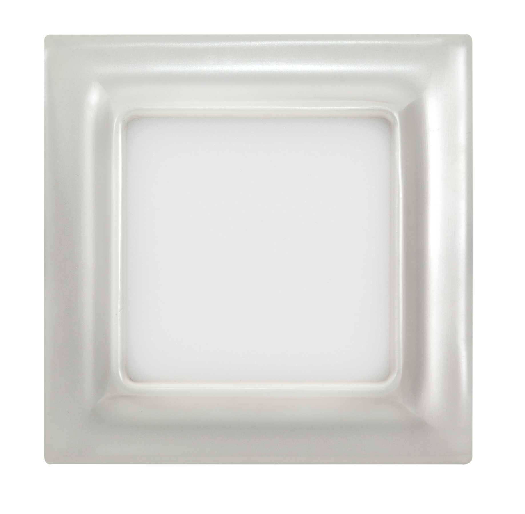 Downlight LED Ventura 9W Perla Plata, 12x12 cm, empotrado para interior - Fabrilamp 095190910