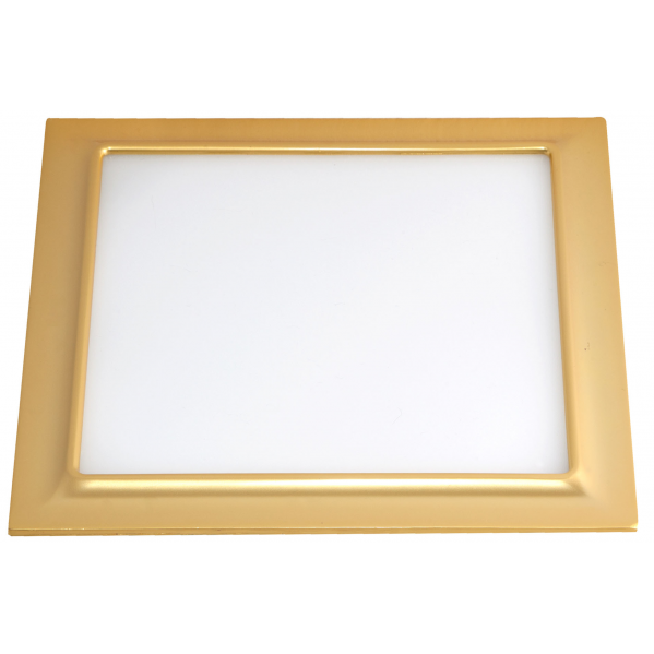 Downlight LED Ventura Oro 20W 1600 lm – Fabrilamp, luminaria empotrada para interior, acabado en oro