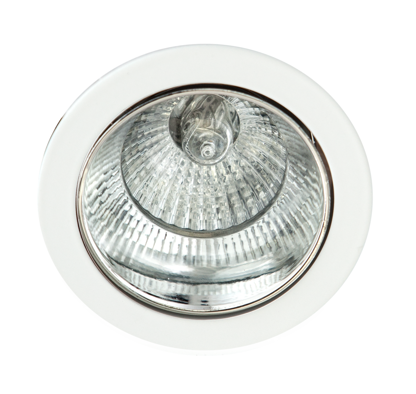 Empotrable ALFABETO en aluminio con acabado cromo y blanco para interior, iluminación técnica GU10 - Fabrilamp/Abrila (095881020)