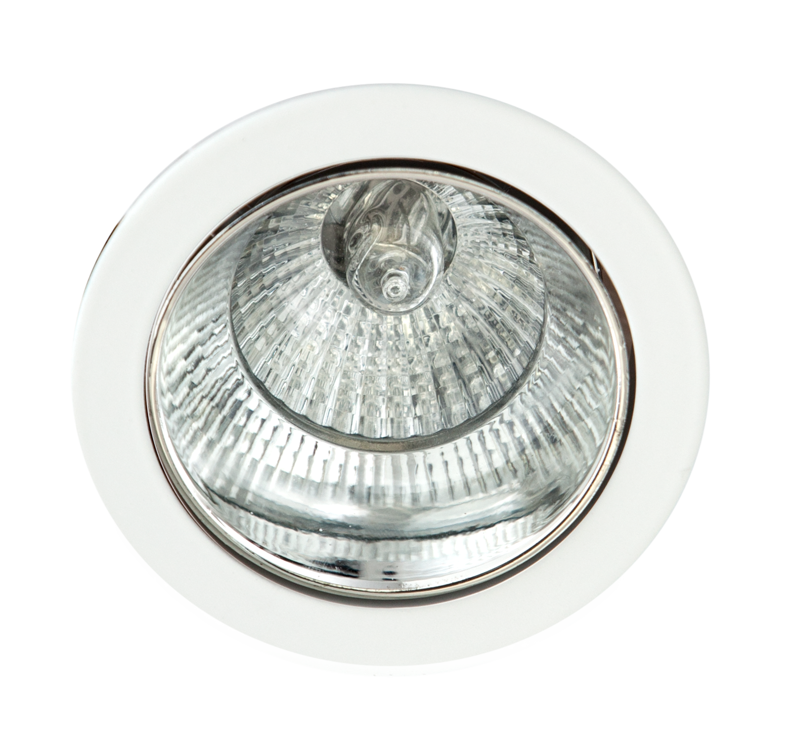 Empotrable ALFABETO en aluminio con acabado cromo y blanco para interior, iluminación técnica GU10 - Fabrilamp/Abrila (095881020)