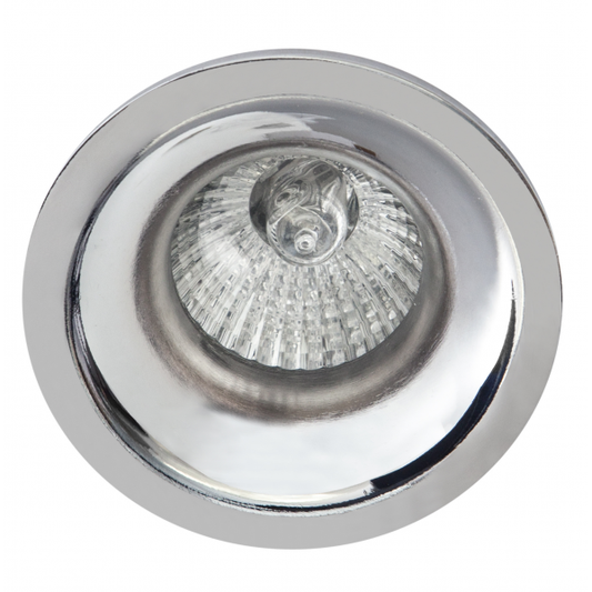 Empotrable Jeroglifo Cromo GU10, Fabrilamp 095981020 — iluminación interior, aluminio cromado, luz directa, foco GU10, lámpara empotrable para uso doméstico