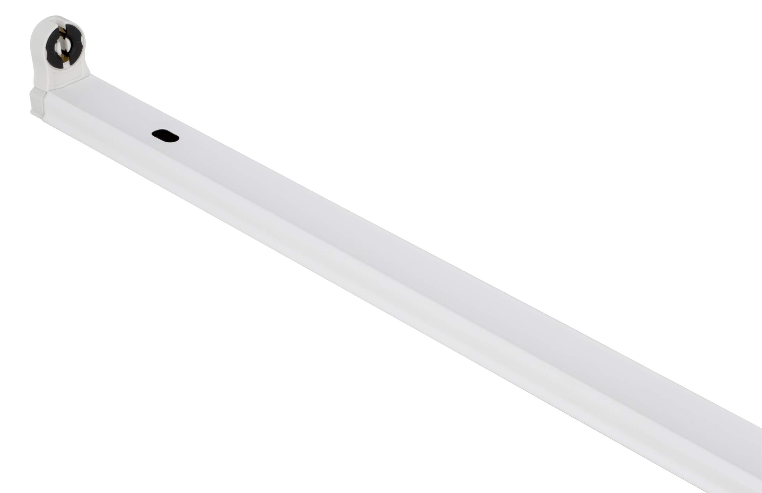 Regleta LED 60 cm blanca, Fabrilamp/Abrila, modelo 096880601 — iluminación técnica para interiores, de metal.