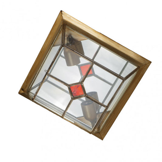 ```html
<img src=[URL de la imagen] alt=Plafón rústico grande Granadino de cuero y rojo para iluminación interior | Fabrilamp 1.874/GRANDE>
```