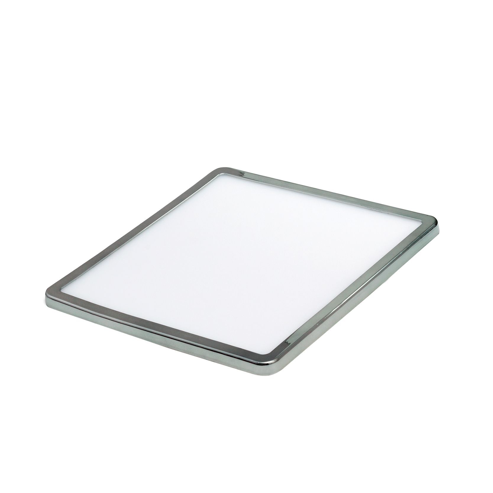 Downlight LED Cromo Providencia 8W, empotrado en techo, Fabrilamp 100680820, iluminación interior de aluminio y LED.