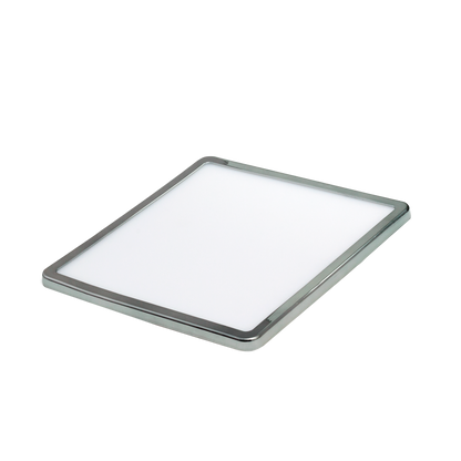 Downlight LED Cromo Providencia 8W, empotrado en techo, Fabrilamp 100680820, iluminación interior de aluminio y LED.