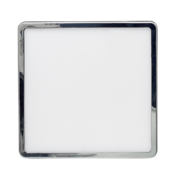 Downlight LED empotrable cromado de 15W, 4000K (luz blanca natural), Providencia - Fabrilamp, código 100691520, iluminación interior