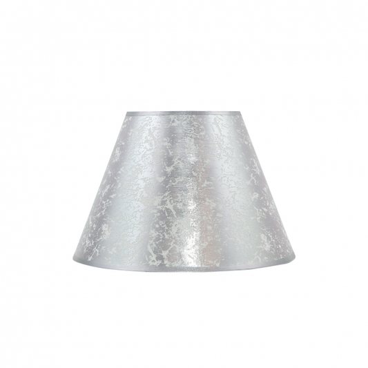 Pantalla cónica plateada con pinza para lámpara – Fabrilamp 100711510 | iluminación, decoración, hogar, interiorismo, policarbonato
