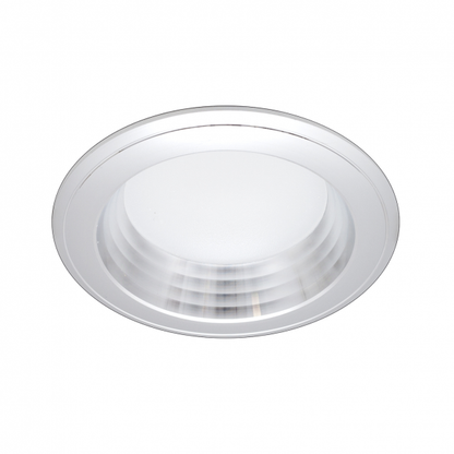 Foco empotrable CORFU Plata 5W LED para interior en policarbonato, acabado plata, luz blanca fría, Fabrilamp 110481010