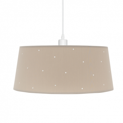 Colgante infantil de luz difusa en metal textil con diseño de piedra para consciencia y decoración doméstica, 40x40 cm, Abrila AI2, interiores infantiles, referencia 122894057