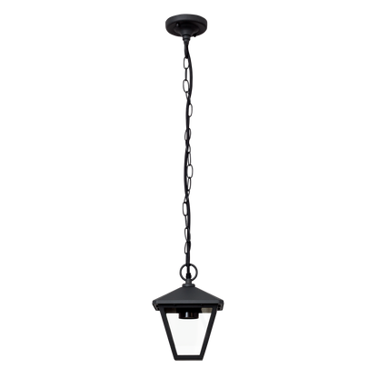 Colgante Exterior Dornela Gris Oscuro de Fabrilamp, iluminación exterior IP44 en metal para jardín y terraza