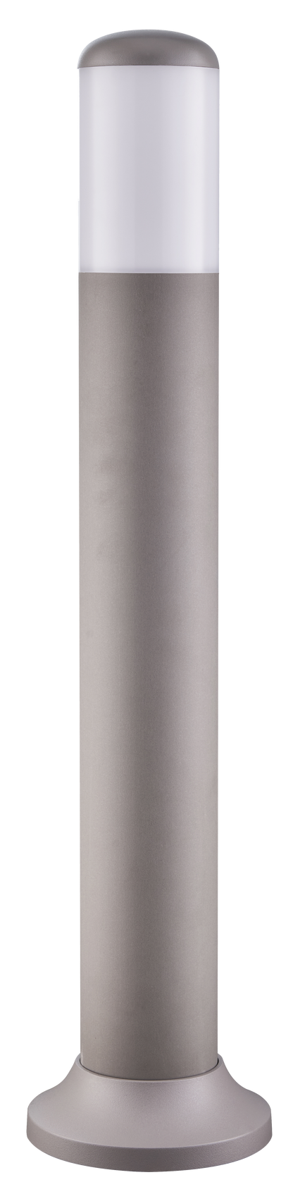 Pilar Exterior Azafrán Gris - Fabrilamp, iluminación exterior para jardín, base E27 (1xE27), policarbonato, modelo 127371028