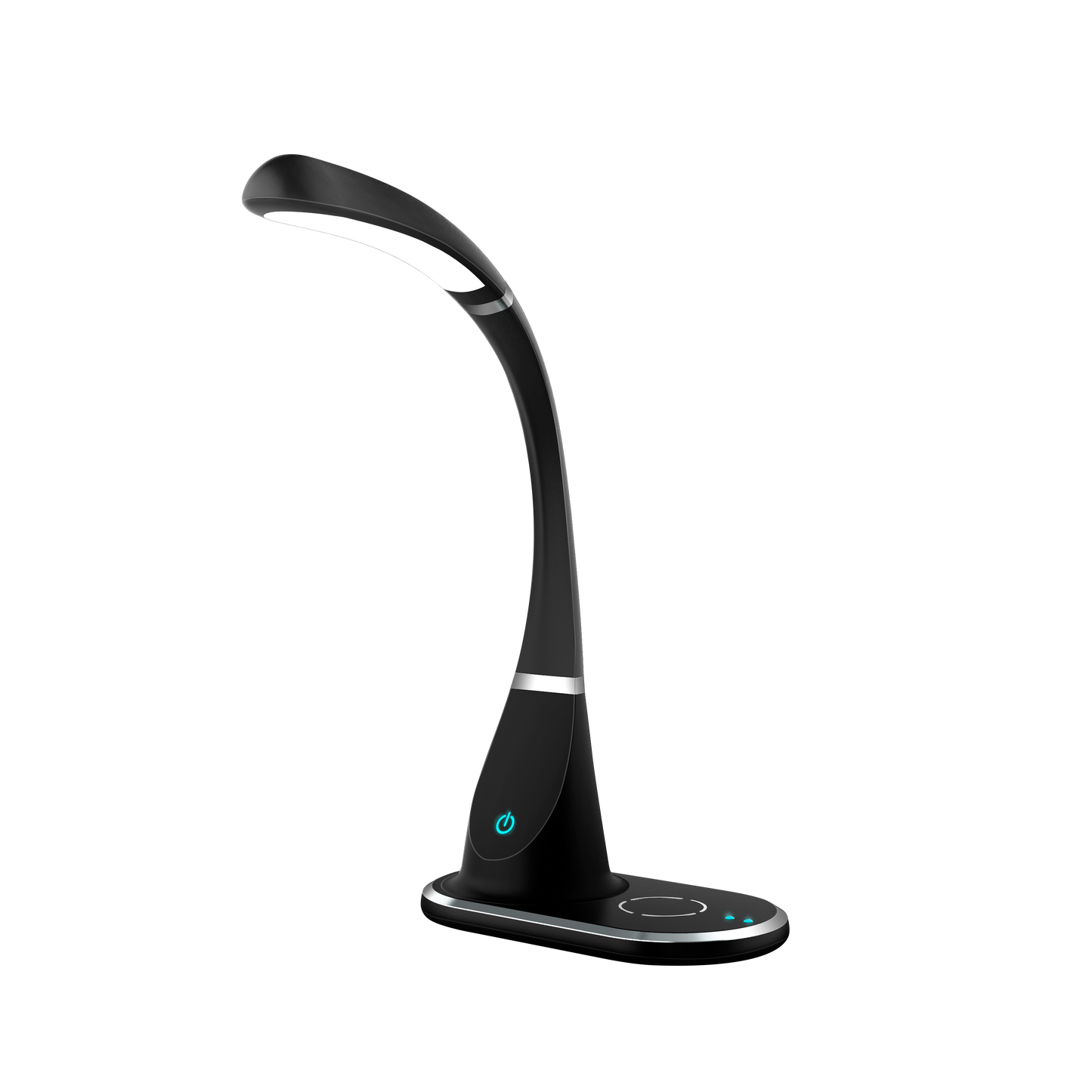 Flexo LED Rejalgar negro 5W de Fabrilamp para escritorio u oficina – iluminación interior, modelo 139171009