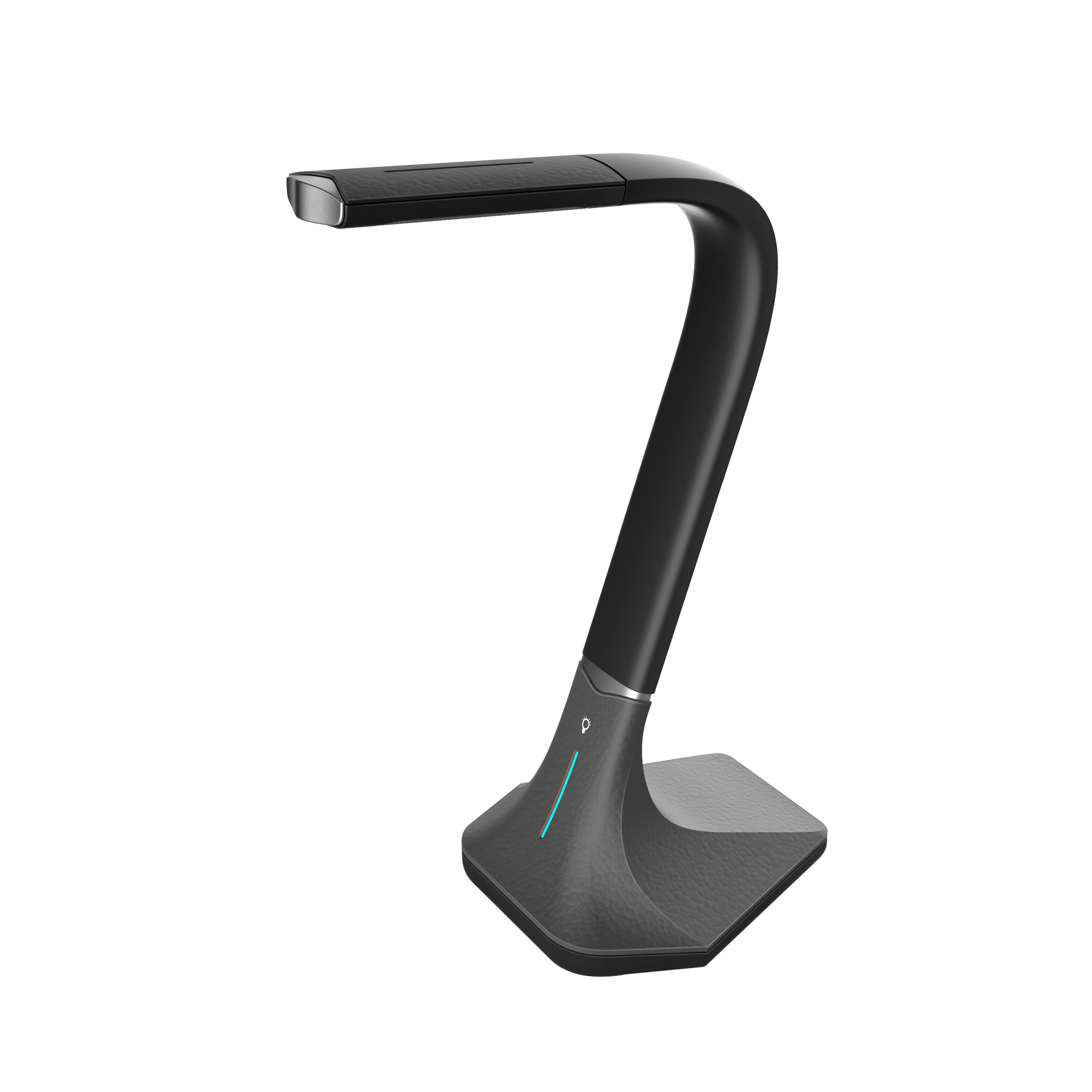 Flexo LED Andalucita Negro 7W de Fabrilamp, lámpara de escritorio LED para oficina y estudio (color negro)