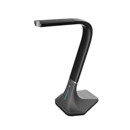 Flexo LED Andalucita Negro 7W de Fabrilamp, lámpara de escritorio LED para oficina y estudio (color negro)