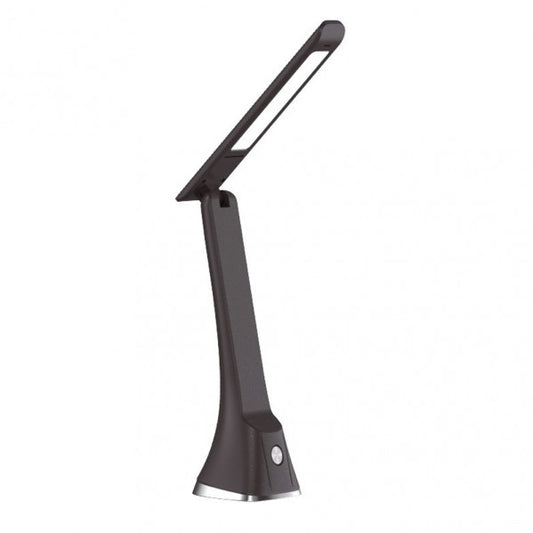 Flexo LED Anhidrita negro 400 lm, código 139571009, Fabrilamp — lámpara de escritorio plegable para estudio y oficina.