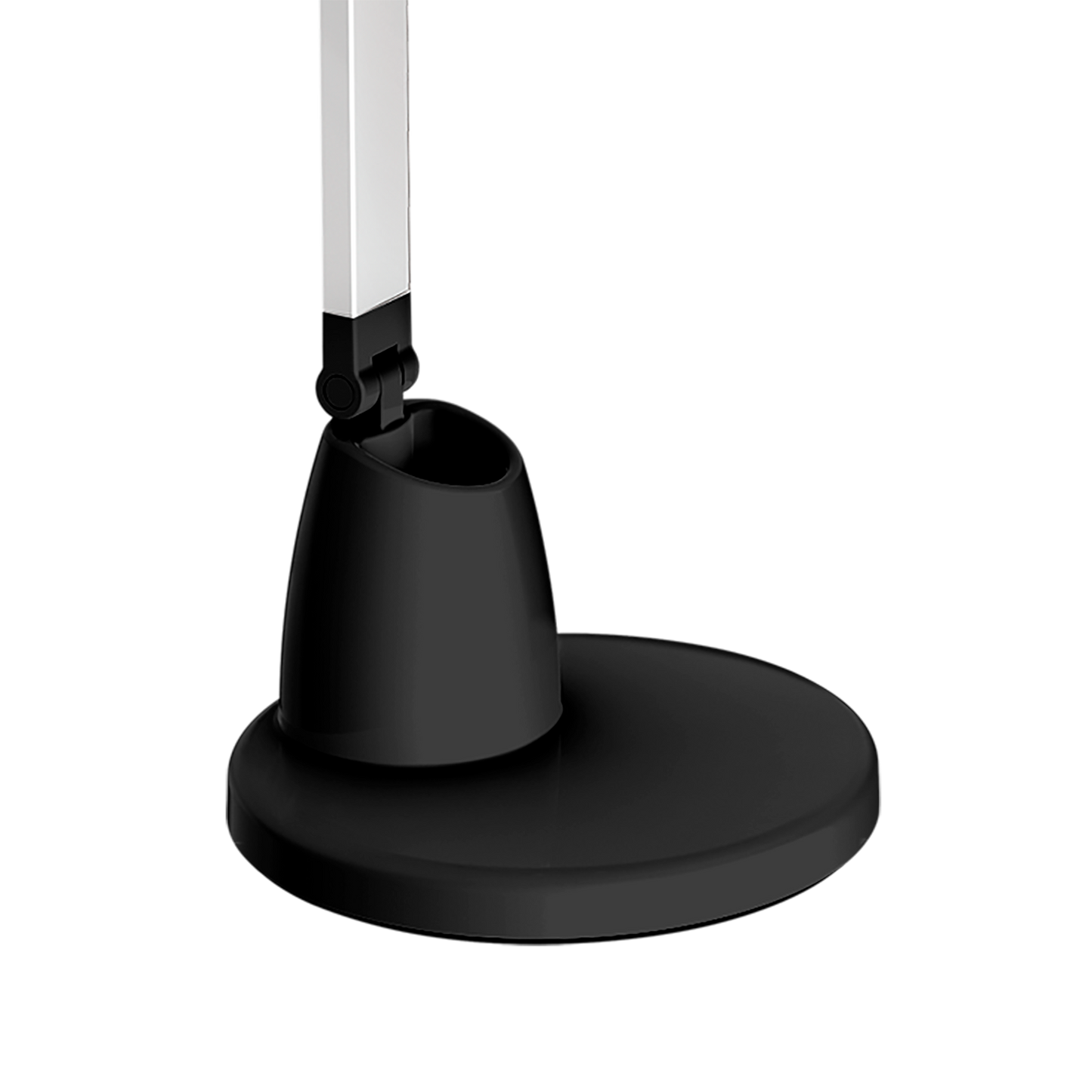 Flexo LED Calcita Negro/Plata 8W de Fabrilamp, lámpara de escritorio para estudio, iluminación del hogar, modelo 139871009