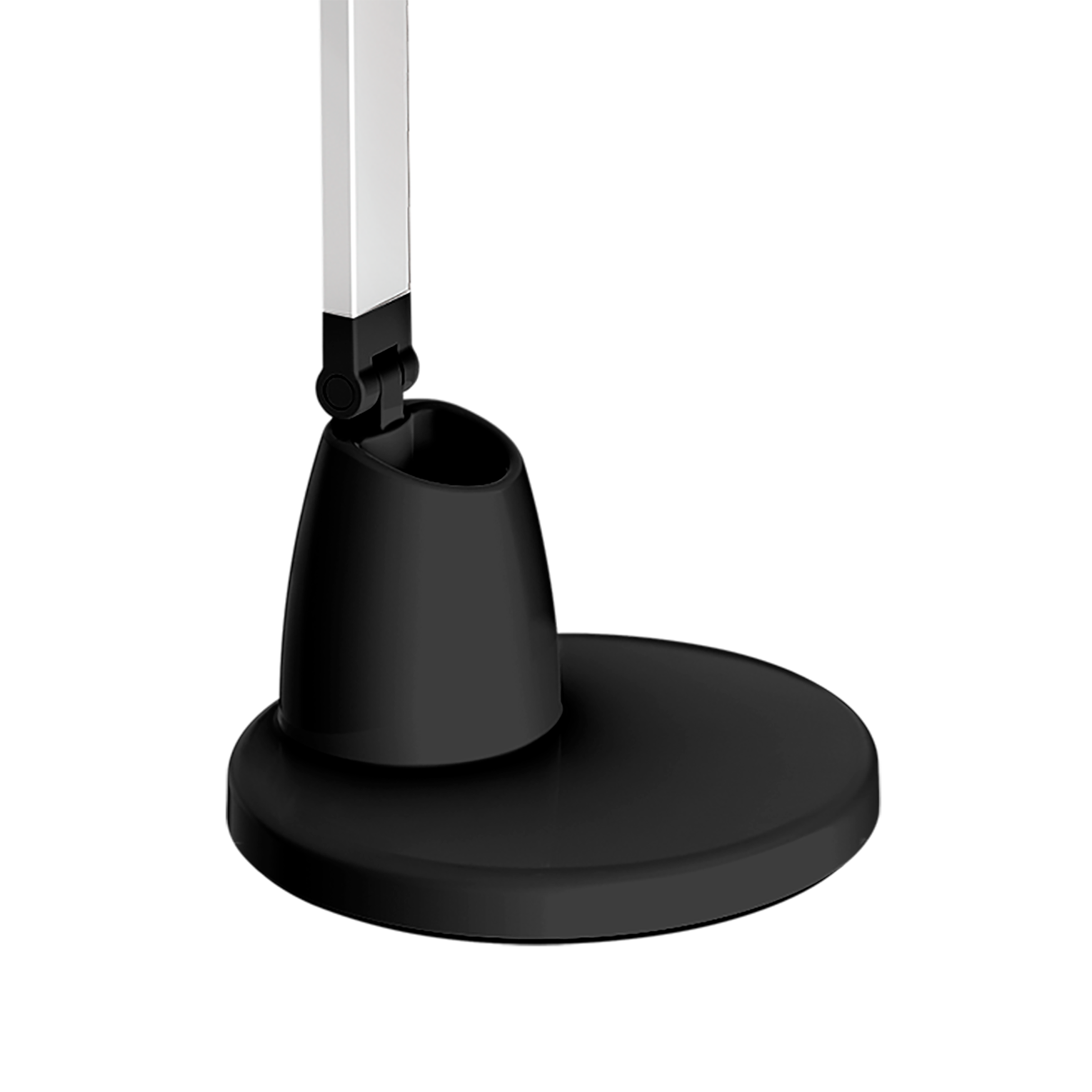 Flexo LED Calcita Negro/Plata 8W de Fabrilamp, lámpara de escritorio para estudio, iluminación del hogar, modelo 139871009