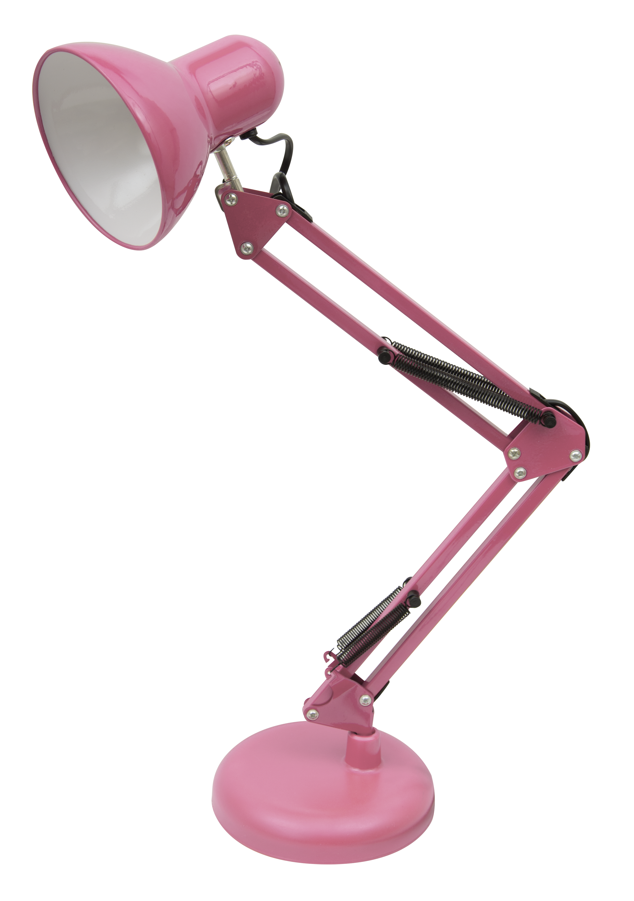 Flexo articulable rosa de metal para escritorio | Fabrilamp Rutilo (140371000)