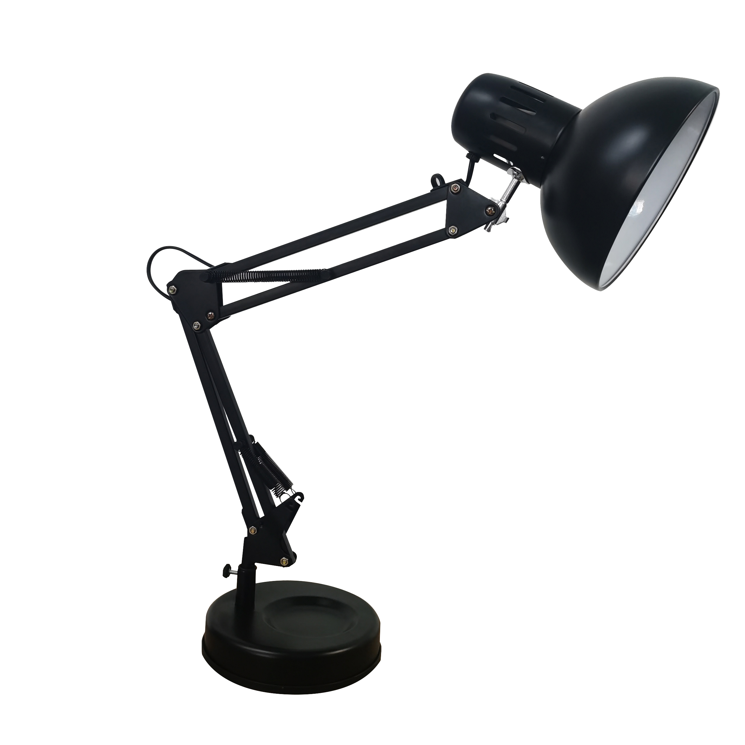 Flexo articulable Rutilo Negro Mate de Fabrilamp (140371009) - lámpara de mesa de escritorio de metal