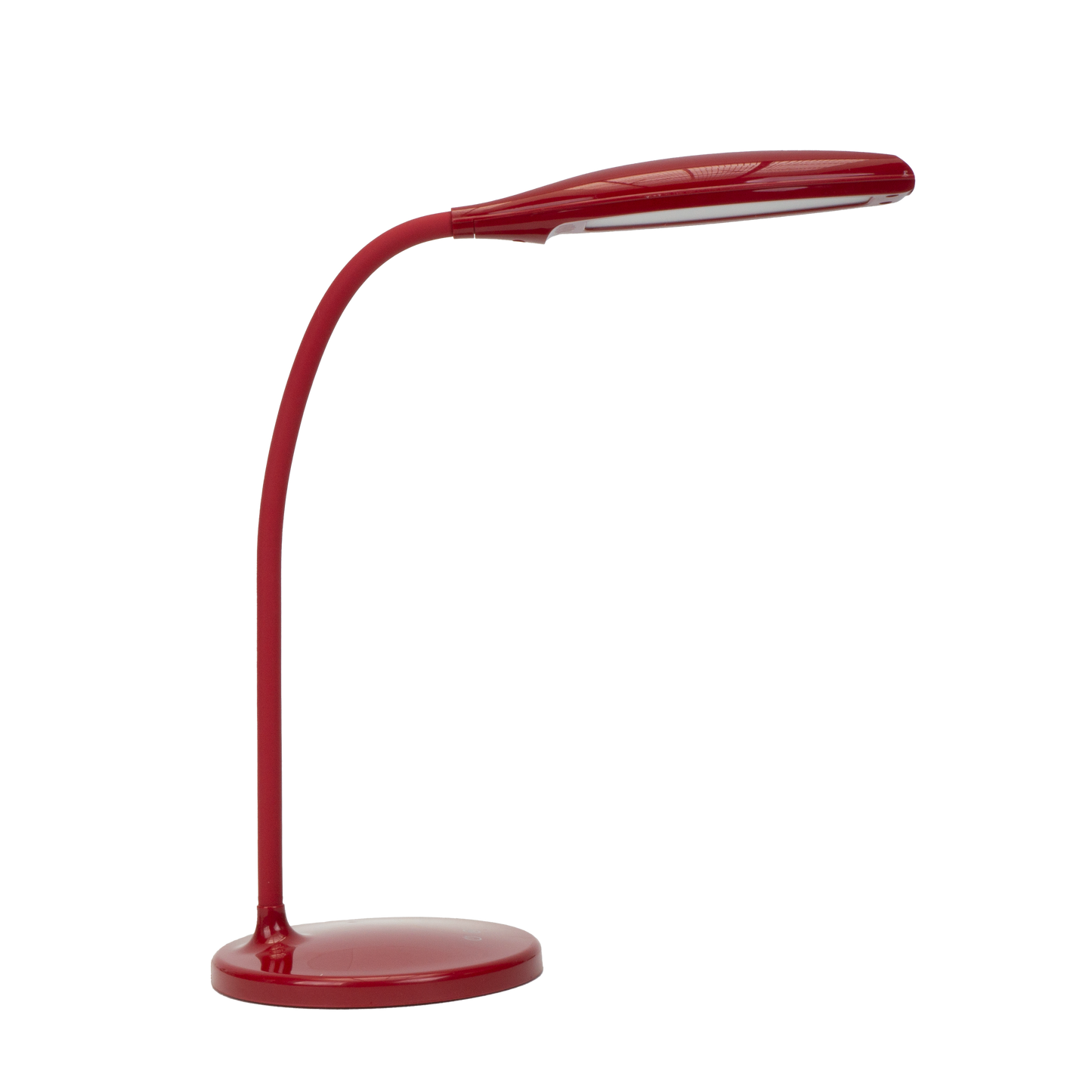 Flexo LED Turmalita Rojo 7W de Fabrilamp, lámpara de escritorio para estudio e iluminación interior, modelo 140671007