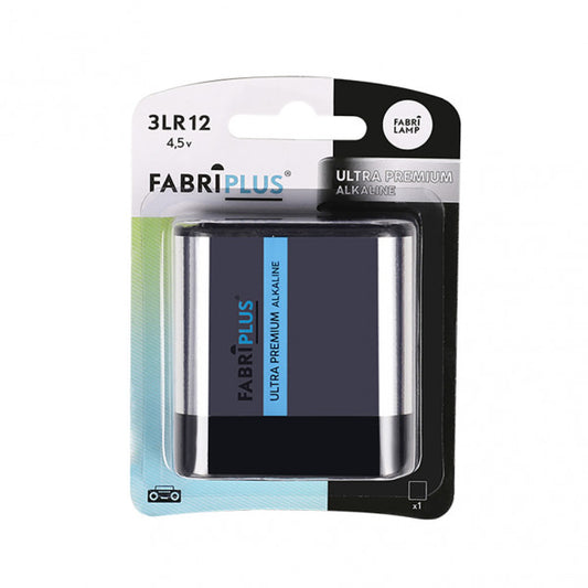 Pila 3LR12 4.5V Fabrilamp, modelo 14323LR12X, batería alcalina para linternas y dispositivos en hogar y ferretería | LUZGURU
