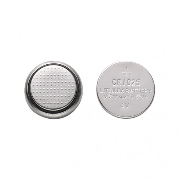 Pila botón CR1025 de 3V Fabrilamp - batería de litio para calculadoras, relojes y dispositivos electrónicos (modelo 1432CR1025)