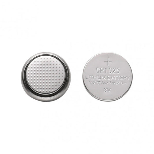 Pila botón CR1025 de 3V Fabrilamp - batería de litio para calculadoras, relojes y dispositivos electrónicos (modelo 1432CR1025)
