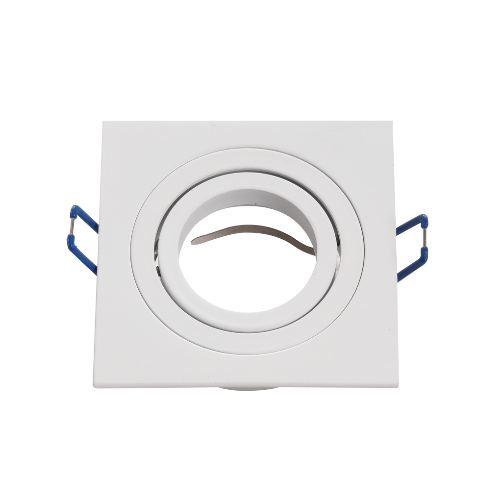 Empotrable CENOTE Blanco 1xGU10 — luminaria de techo de aluminio blanco, interior, modelo 14348CU01 de Fabrilamp/Abrila