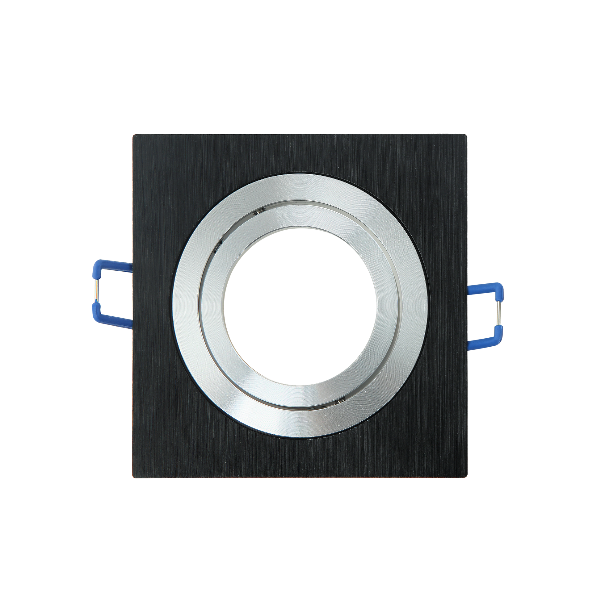 Empotrable Cenote cuadrado en acabado Cromo/Wengué (Fabrilamp 14348CU69), carcasa de aluminio, iluminación interior para uso doméstico.