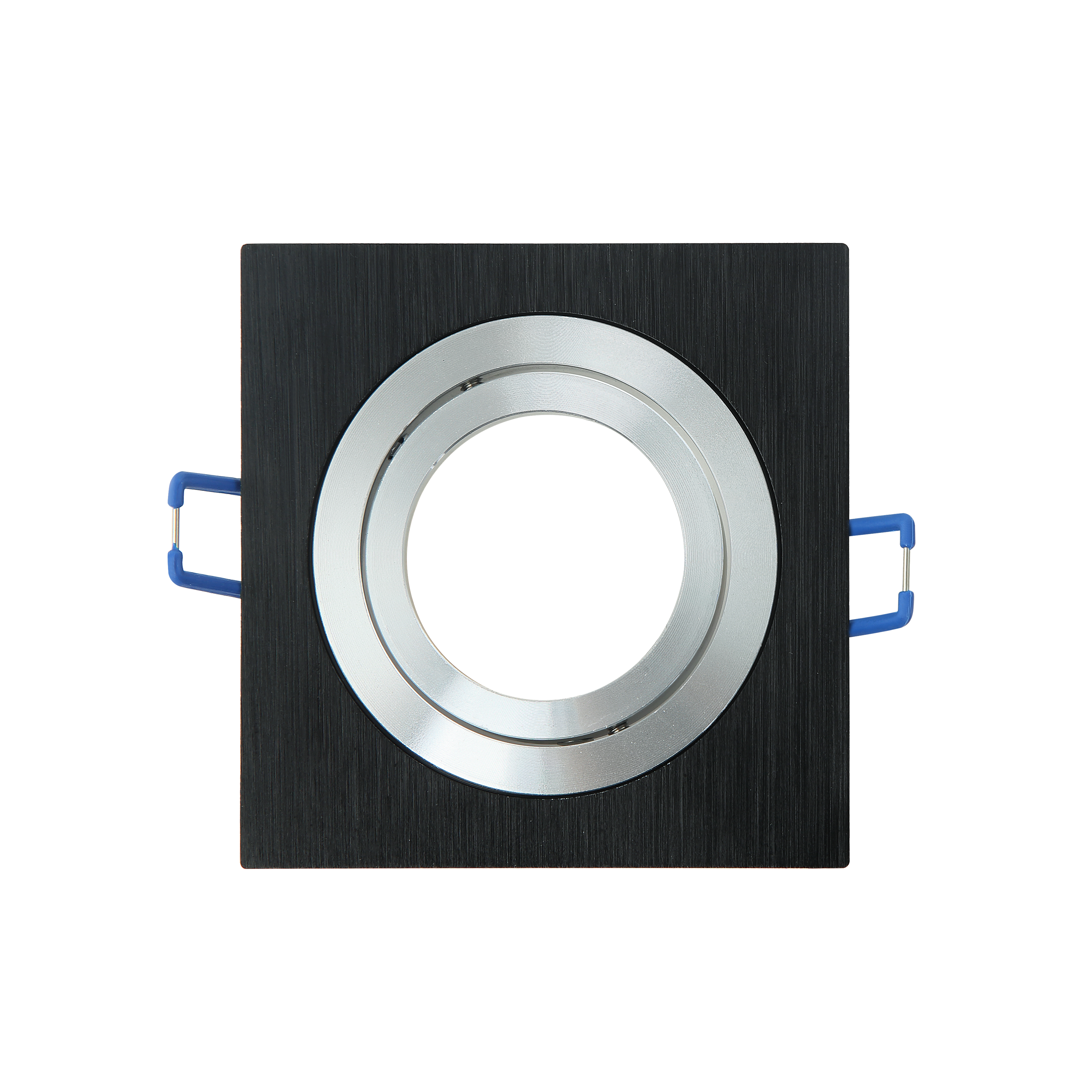 Empotrable Cenote cuadrado en acabado Cromo/Wengué (Fabrilamp 14348CU69), carcasa de aluminio, iluminación interior para uso doméstico.