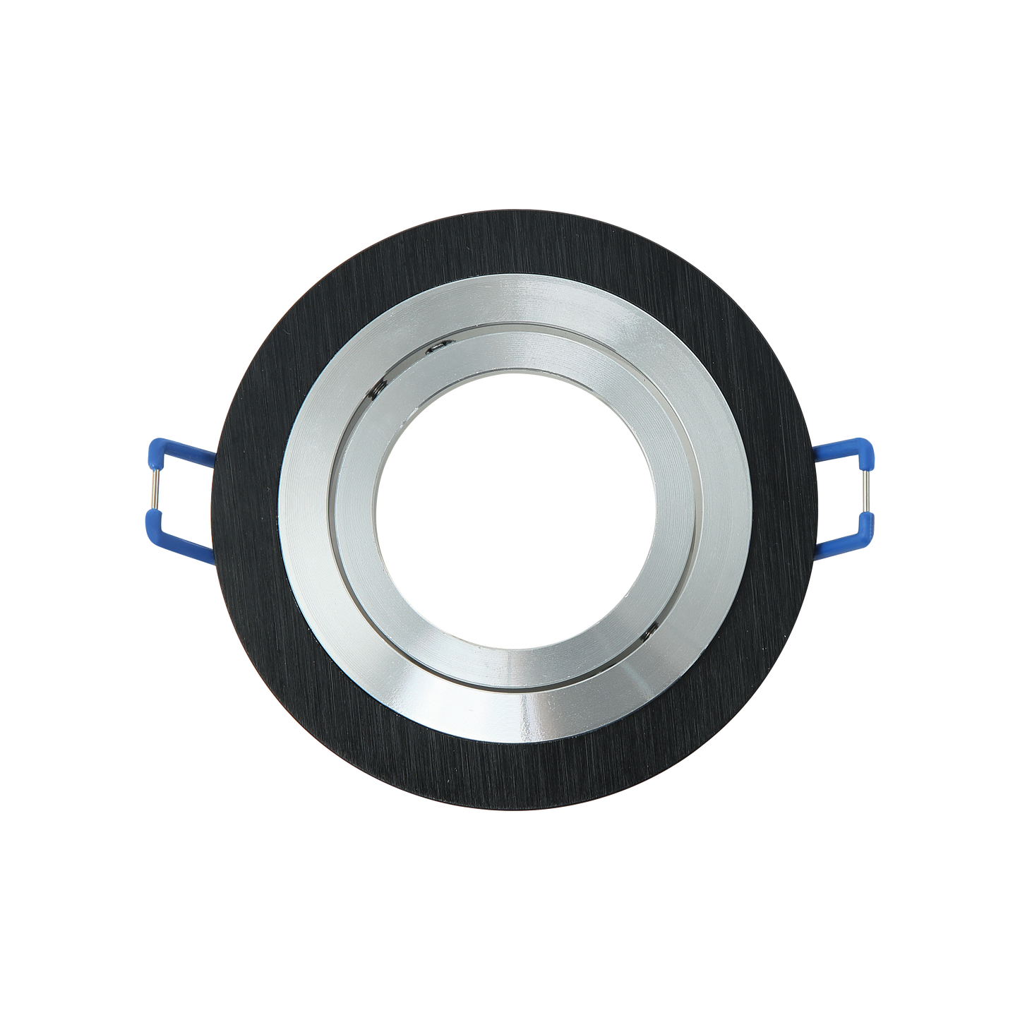 Empotrable Cenote redondo en acabado cromo y wengué para iluminación interior doméstica | Fabrilamp 14348RE69