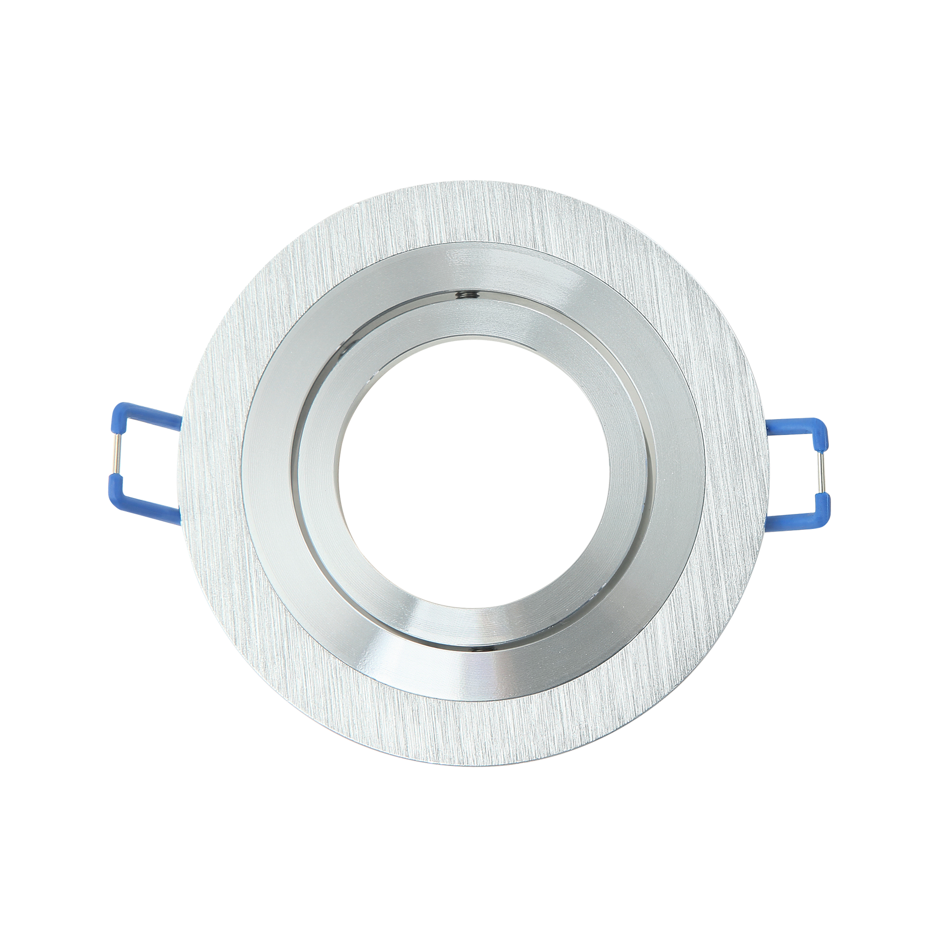 Empotrable CENOTE de aluminio/cromo con foco GU10 orientable para interior - Fabrilamp/Abrila 14348RE70