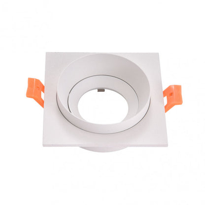 Luminaria empotrable blanca de aluminio, SON DOONG, modelo 14358CU01, Fabrilamp/Abrila, iluminación interior doméstica