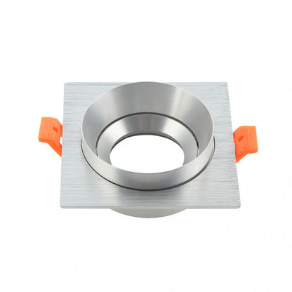 Empotrable LED Son Doong en aluminio cromado, foco orientable, uso doméstico, iluminación interior – Fabrilamp/Abrila, modelo 14358CU70.