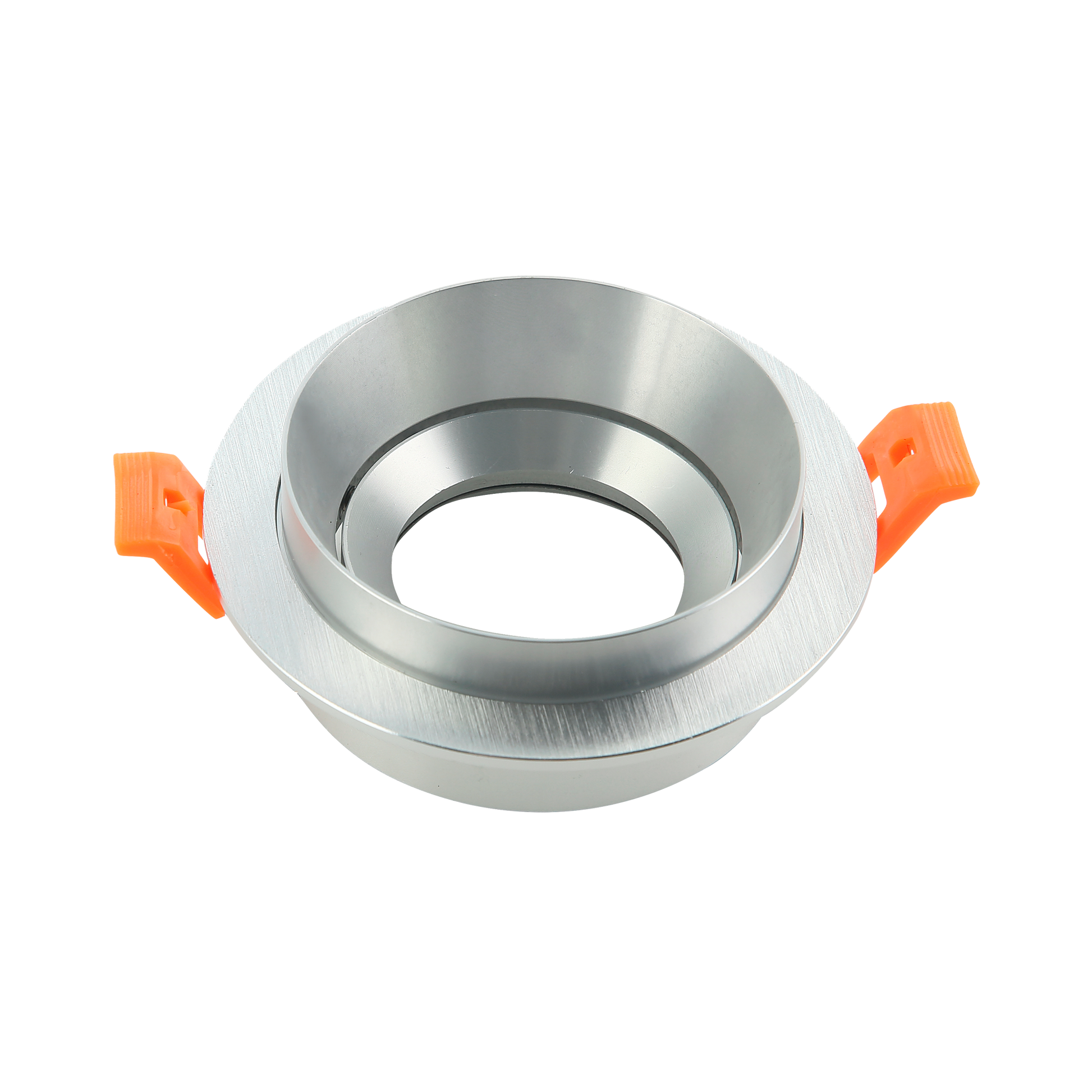 Empotrable LED Doong Alu/Cromo de Fabrilamp, modelo 14358RE70, foco orientable GU10 para interior, iluminación técnica y decoración.