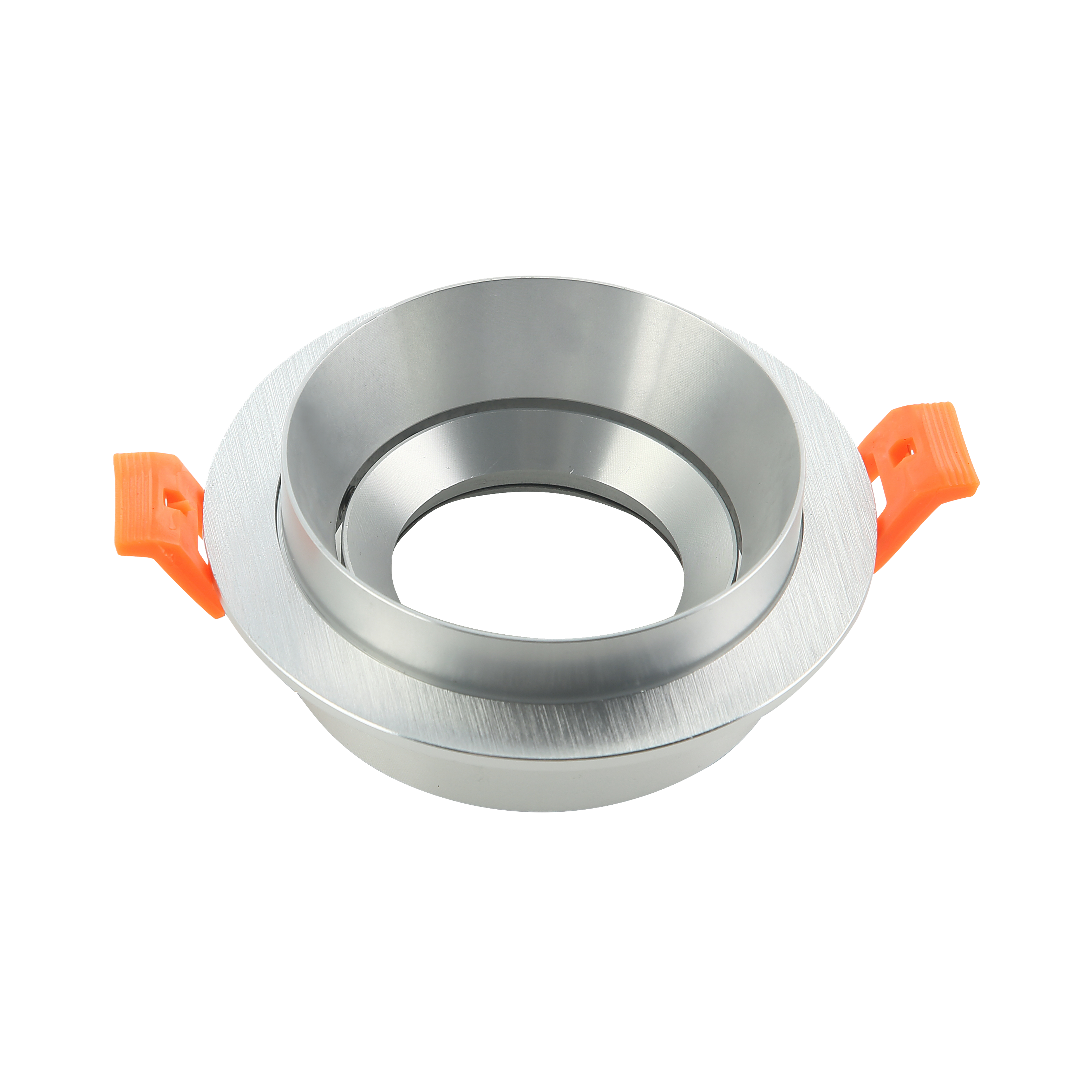 Empotrable LED Doong Alu/Cromo de Fabrilamp, modelo 14358RE70, foco orientable GU10 para interior, iluminación técnica y decoración.