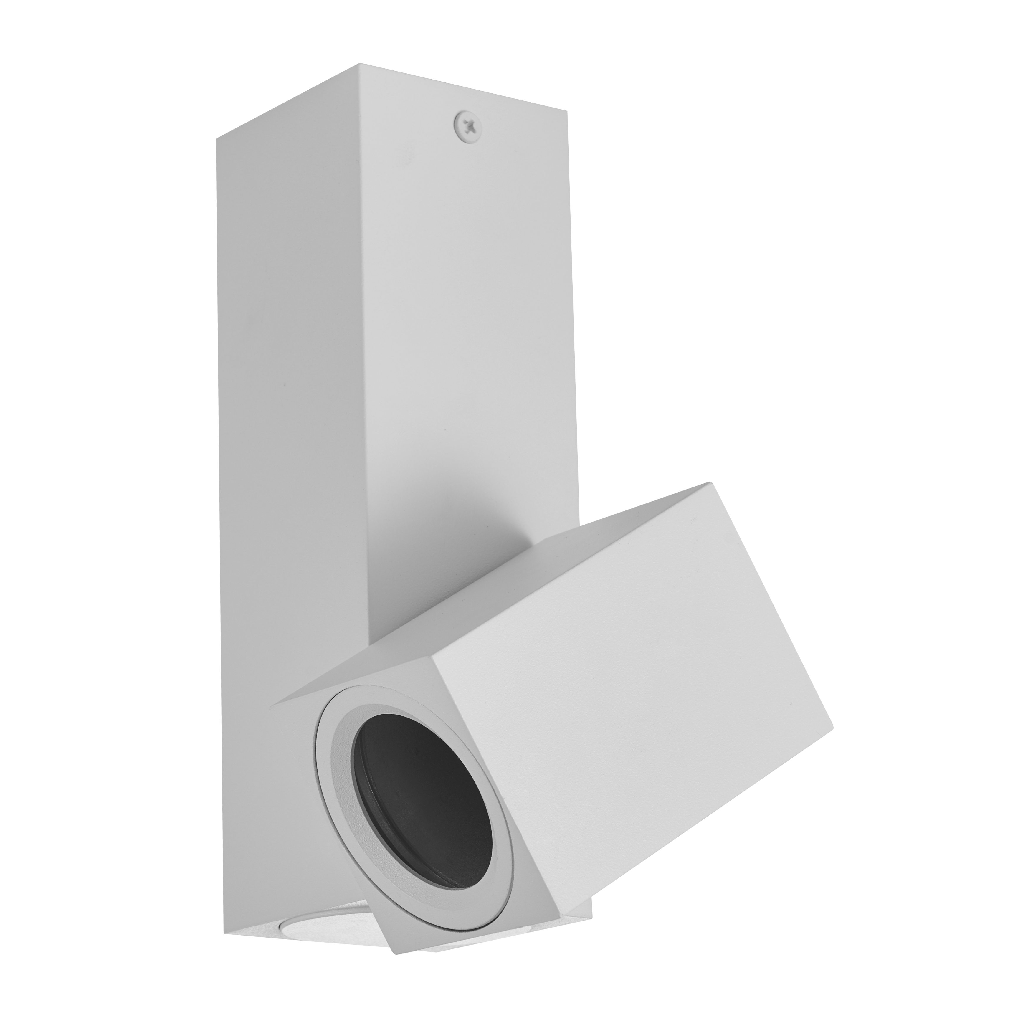 Foco Nerja Blanco orientable 360° (143991001) – Fabrilamp, aluminio blanco, iluminación interior, domótica