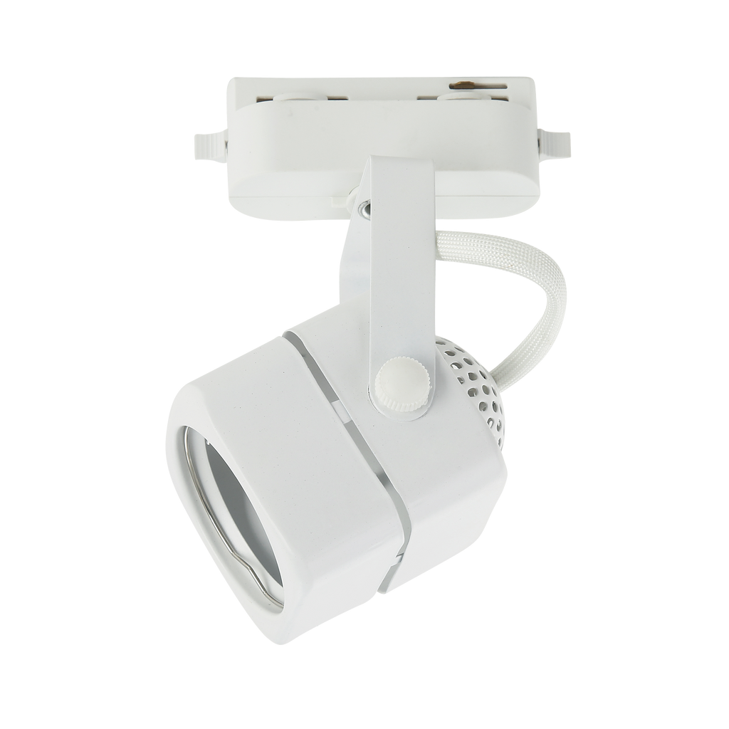 Foco Carril ARTA Blanco - Fabrilamp, GU10, Aluminio, Orientable, Iluminación Técnica para Interior, Doméstico