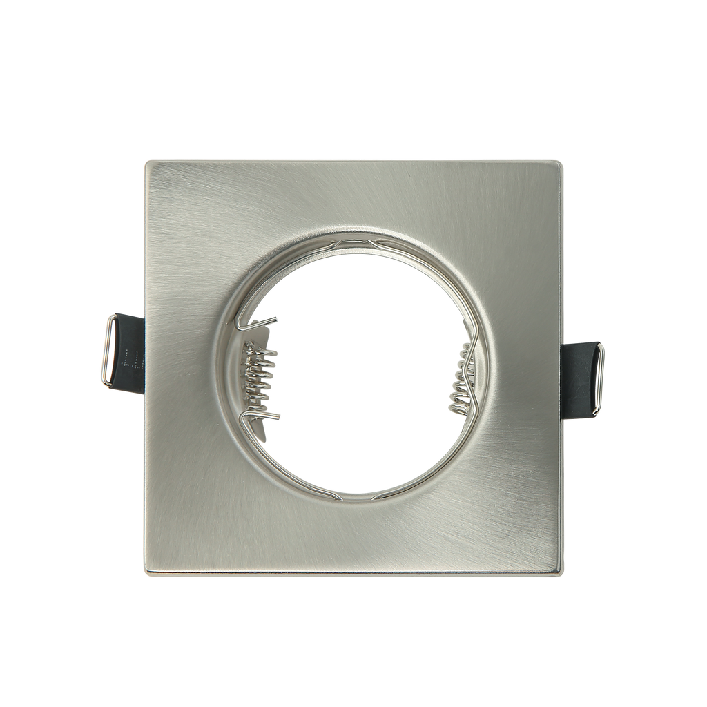 Empotrable MAGURA cuadrado en níquel de metal, Fabrilamp 14428FC03 – Iluminación interior técnica