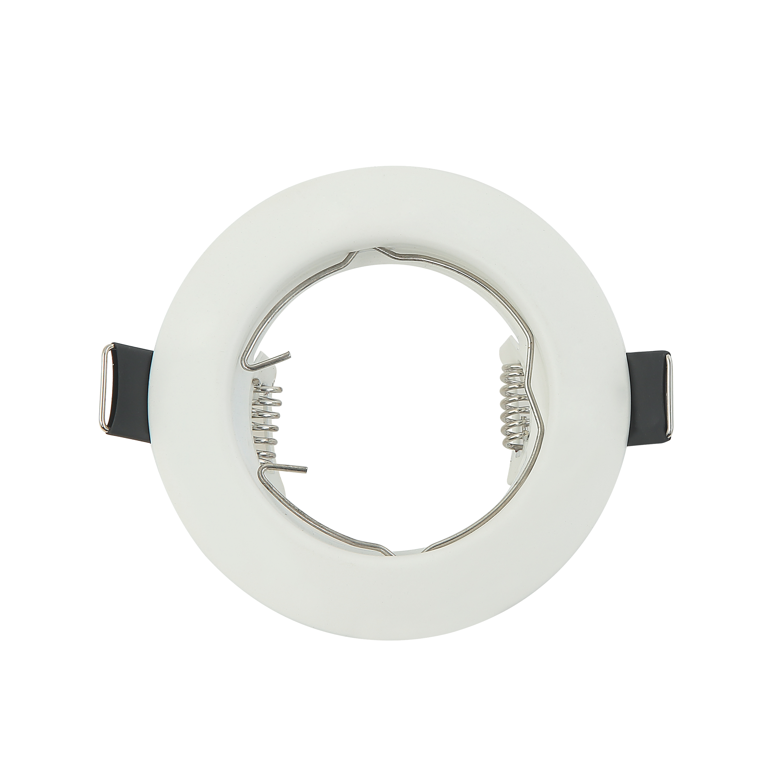 Empotrable Magura redondo blanco mate de Fabrilamp (14428FR01), luminaria de techo de metal con acabado blanco mate, iluminacion tecnica, luz directa, interiorismo, uso domestico