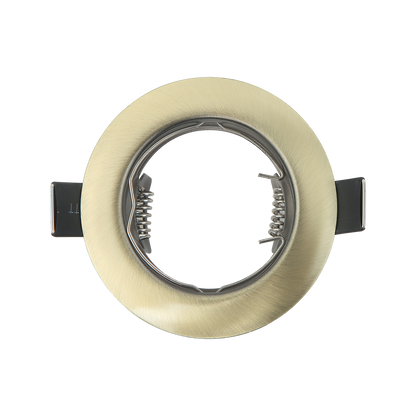 Empotrable Magura Redondo Cuero – Fabrilamp 14428FR14, iluminación interior técnica en metal con acabado cuero para uso doméstico