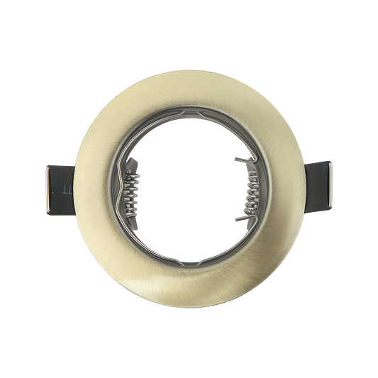 Empotrable Magura Redondo Cuero – Fabrilamp 14428FR14, iluminación interior técnica en metal con acabado cuero para uso doméstico