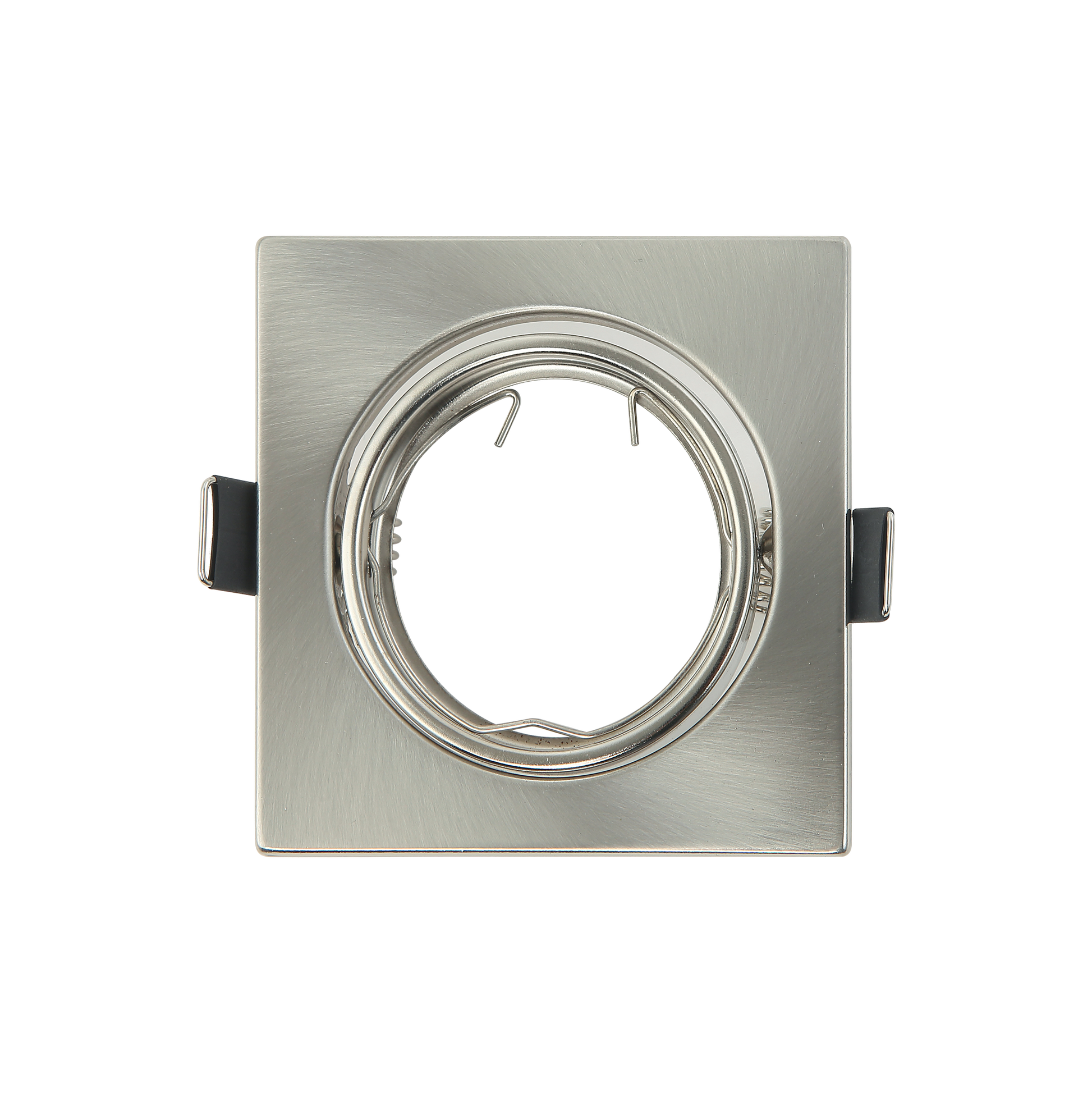 Empotrable Magura Cuadrado Níquel – iluminación interior GU10, metal moderno, Fabrilamp/Abrila, modelo 14428OC03